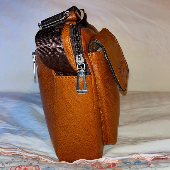Vintage Style Messenger Bag - Vintage Explorer Sling Bag, Multi-Pocket Bag - Picture 9 of 15